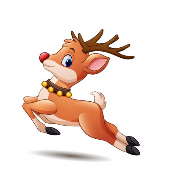 Small Brunette Doll in Reindeer costume. - Picture 12 of 14